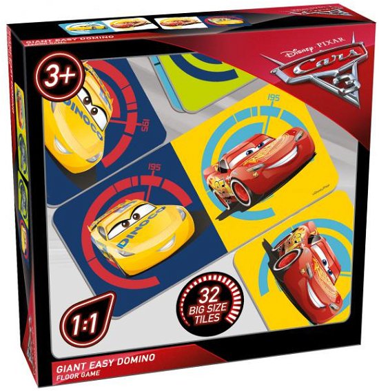 Tactic Cars 3 Giant Easy Domino 6 - Tactic Cars 3 Giant Easy Domino 6 - Brætspil - Tactic Games - 6416739544052 - 