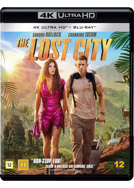 Cover for The Lost City (4K UHD Blu-ray) (2022)
