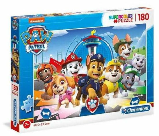 Cover for P.Derive · Puslespil Paw Patrol, Super, 180 brikker (Pussel) (2023)