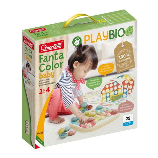 Cover for Quercetti · Quercetti Playbio Fantacolor Baby 28Dlg (Toys)