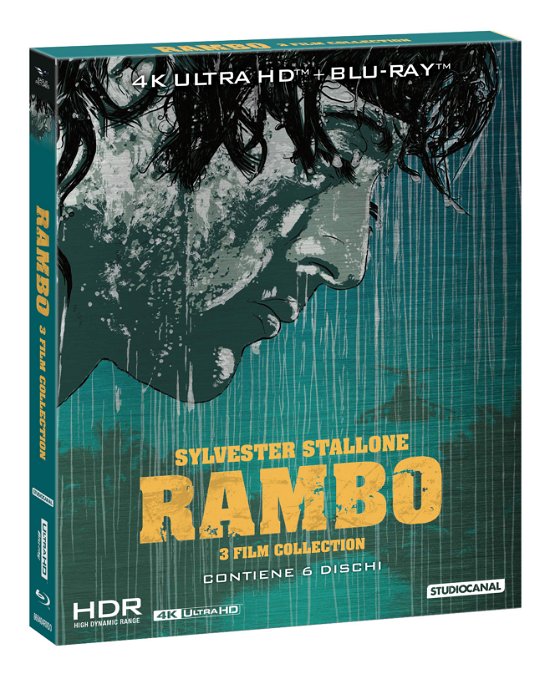 Venture Comorama Rendition Rambo · 3 Film Collection 4K (3 Blu-Ray 4K+ 3 Blu-Ray Hd) (Blu-ray)