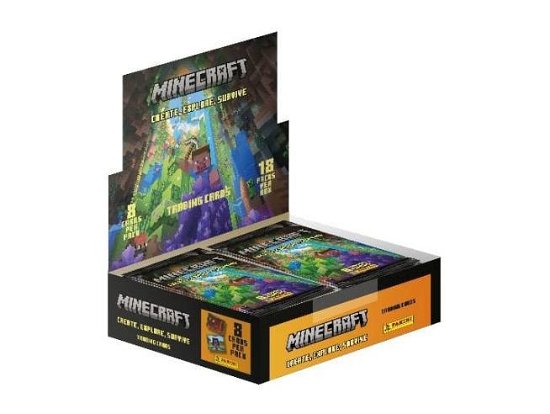 Minecraft - Create, Explore, Survive Trading Cards - Minecraft - Fanituote -  - 8051708004052 - tiistai 31. lokakuuta 2023