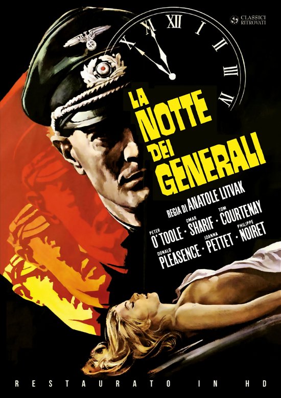 Cover for Notte Dei Generali (La) (Resta · La Notte Dei Generali (DVD) (2021)