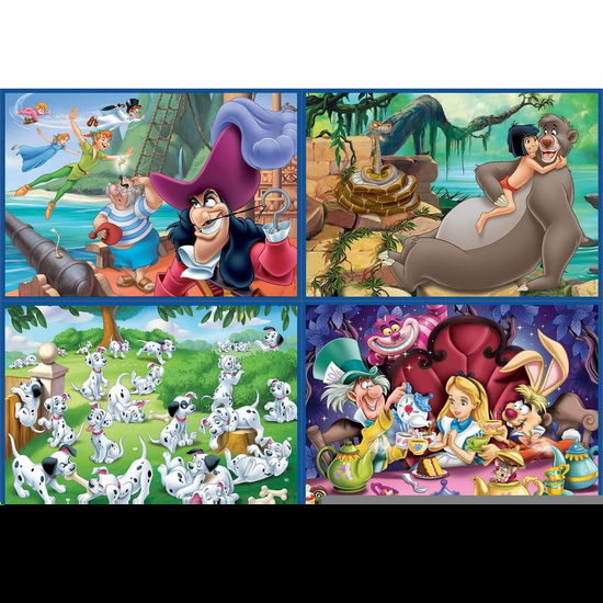 Multi 4 Puzzel (50-80-100-150 Stukjes) - Disney Classic - Brädspel -  - 8412668181052 - 2020