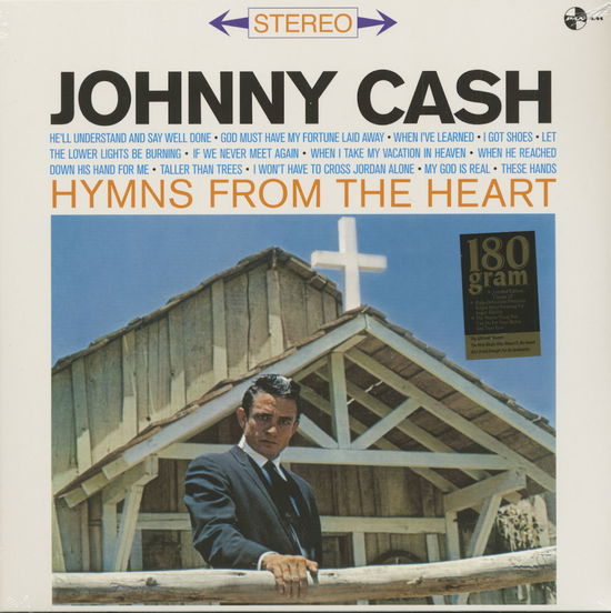 Cover for Johnny Cash · Hymns from the Heart + 4 Bonus Tracks (LP) [Limited edition] (2016)