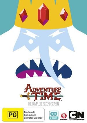 Cover for Adventure Time · Adventure Time - Season 2 (DVD) (2013)