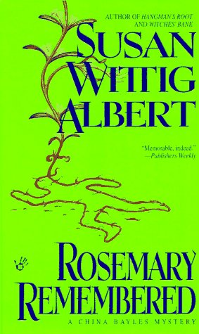 Cover for Susan Wittig Albert · Rosemary Remembered (China Bayles Mystery) (Paperback Book) (1996)