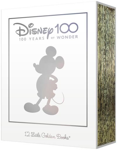 Cover for Golden Books · Disney's 100th Anniversary Boxed Set of 12 Little Golden Books (Disney) (Bok) (2022)
