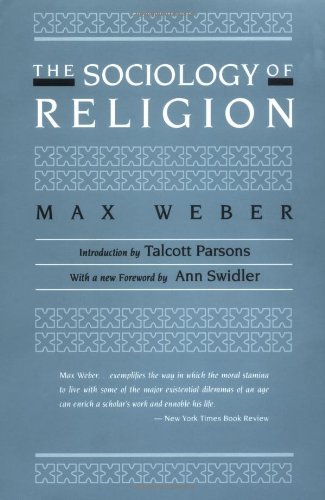 Cover for Max Weber · The Sociology of Religion (Paperback Book) [New edition] (1992)