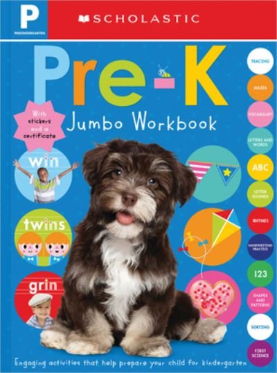 Cover for Scholastic · Preschool Jumbo Workbook (Bog) (2024)