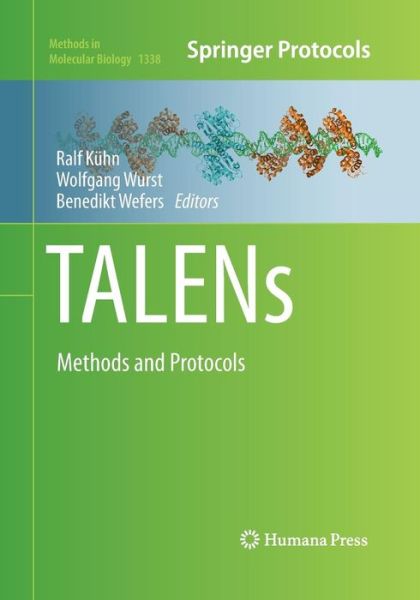 Cover for TALENs: Methods and Protocols - Methods in Molecular Biology (Paperback Book) [Softcover reprint of the original 1st ed. 2016 edition] (2016)