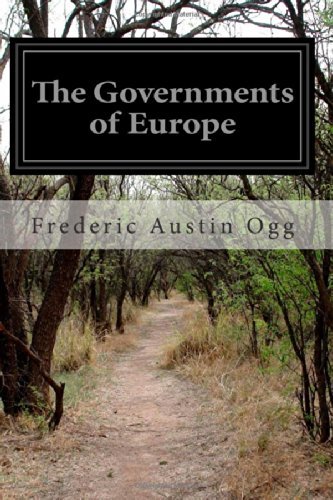 Cover for Frederic Austin Ogg · The Governments of Europe (Paperback Book) (2014)