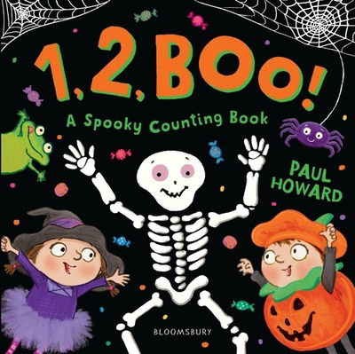 Cover for Paul Howard · 1, 2, BOO!: A Spooky Counting Book (Board book) (2019)