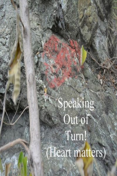 Cover for Kimani Harvey · Speaking out of turn (Paperback Book) (2016)