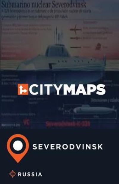 Cover for James McFee · City Maps Severodvinsk Russia (Paperback Book) (2017)