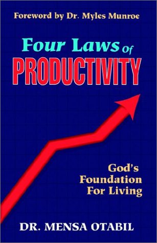 Cover for Mensa Otabil · Four Laws of Productivity (Taschenbuch) (2002)