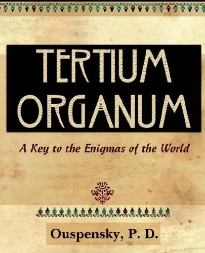 Cover for P D Ouspensky · Tertium Organum (1922) (Paperback Book) (2006)