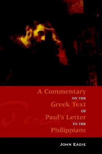 Cover for John Eadie · Commentary on Philippians (Paperback Book) (2005)