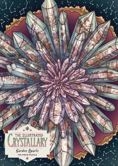 The Illustrated Crystallary Puzzle: Garden Quartz (750 pieces) - Maia Toll - Books - Workman Publishing - 9781635864052 - October 20, 2020