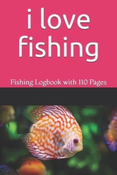 Cover for Hicham Ox · I love Fishing (Paperback Book) (2019)