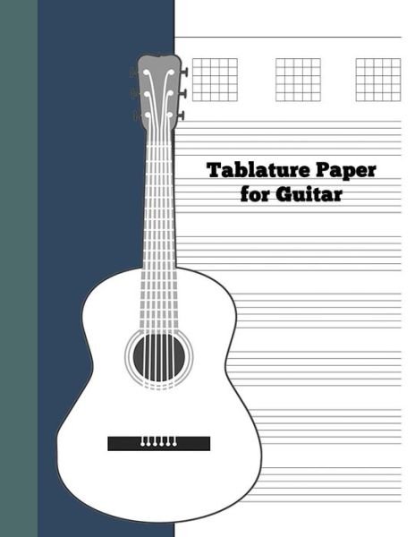 Cover for Ritchie Media Planners · Tablature Paper for Guitar (Taschenbuch) (2018)