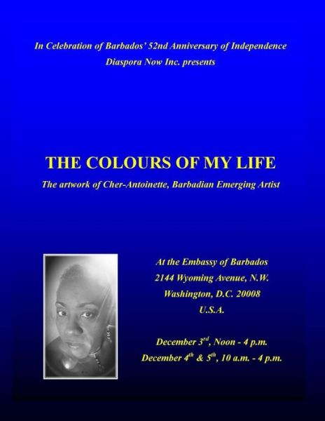 Cover for Cher Antoinette · The Colours of My Life (Paperback Book) (2018)