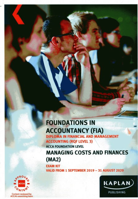 Cover for Kaplan Publishing · Managing Costs and Finance - Exam Kit (Paperback Book) (2019)