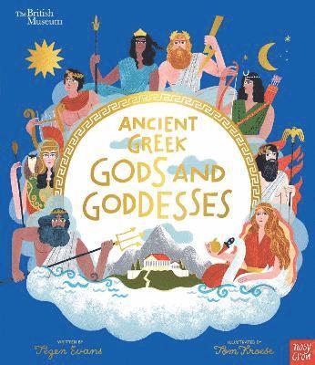 Cover for Evans, Tegen (Senior Editor) · British Museum: Ancient Greek Gods and Goddesses - Picture History (Gebundenes Buch) (2025)