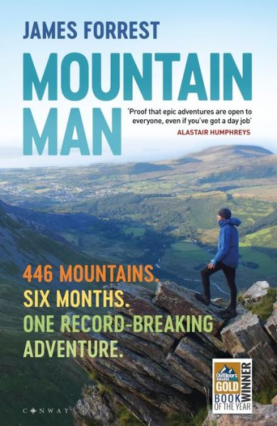 Cover for James Forrest · Mountain Man: 446 Mountains. Six months. One record-breaking adventure (Paperback Book) (2020)