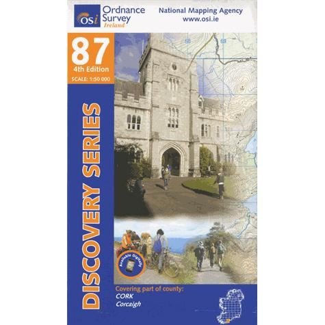 Cover for Ordnance Survey Ireland · Cork - Irish Discovery Series (Kort) [4 Revised edition] (2007)