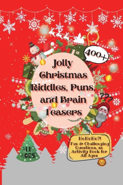 Cover for Laughing Lion · Jolly Christmas Riddles, Puns, and Brain Teasers (Pocketbok) (2020)