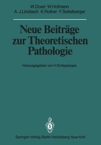 Cover for W. Doerr · Neue Beitrage zur Theoretischen Pathologie - Veroffentlichungen aus der Forschungsstelle fur Theoretische Pathologie der Heidelberger Akademie der Wissenschaften (Paperback Bog) [Softcover reprint of the original 1st ed. 1981 edition] (2011)