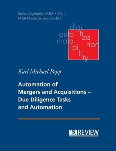 Cover for Popp · Automation of Mergers and Acquisit (Buch) (2020)