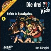 Cover for Ulf Blanck · Die drei ??? Kids 6. Gefahr im Gruselgarten (drei Fragezeichen) (CD) (2007)