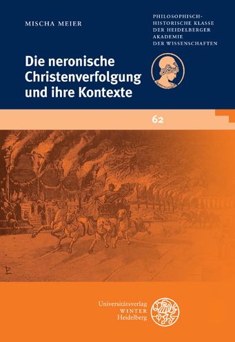 Cover for Meier · Die neronische Christenverfolgung (Book) (2020)