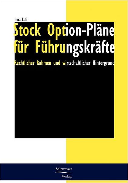 Cover for Inna Luft · Stock Option-pläne Für Führungskräfte (Taschenbuch) [German edition] (2009)