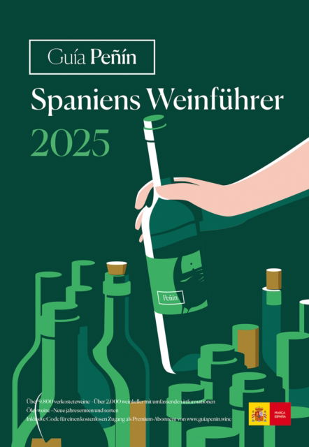 Cover for Guia Penin · Guia Penin Spaniens Weinfuhrer 2025 - Spanish Wines (Paperback Book) (2024)