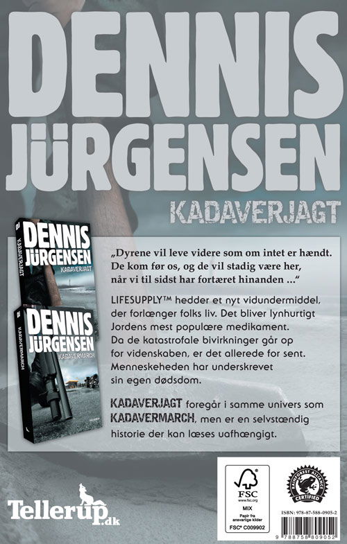 Cover for Dennis Jürgensen · Kadavermarch + Kadaverjagt (Sampak) (Book pack) [3. Painos] (2010)