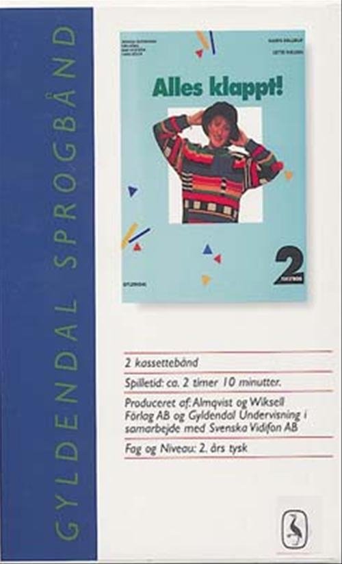 Cover for Karen Dollerup; Lotte Nielsen · Alles klappt. 8. klasse: Alles klappt! 2 For 8. klasse&lt;BR&gt;Tekstbog (Cassette) [1.º edición] [Kassettebånd] (1993)