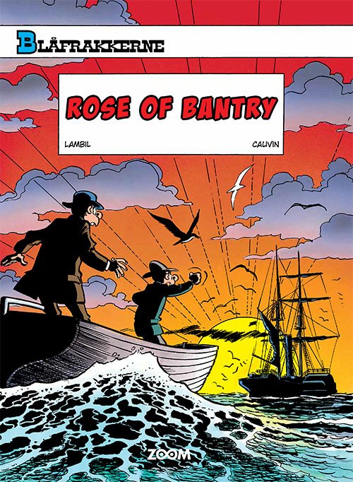 Cover for Raoul Cauvin Lambil · Blåfrakkerne: Blåfrakkerne: Rose of Bantry (Hæftet bog) [1. udgave] (2021)