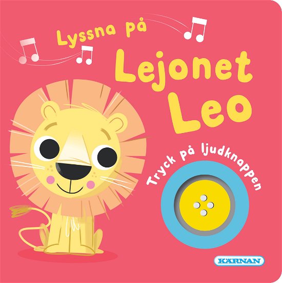 Cover for Lyssna på Lejonet Leo (Board book) (2024)