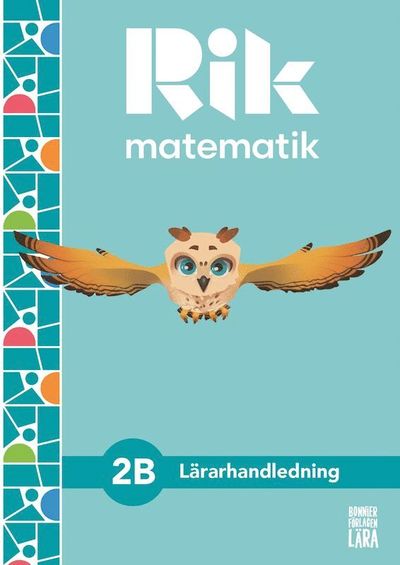 Cover for Andreas Ryve, Manuel Tenser, Patrik Gustafsson, Hillevi Gavel, Fredrik Blomqvist · Rik matematik 2 B Lärarhandledning, bok + digitala resurser (Paperback Book) [Ned edition] (2022)