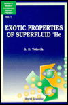 Cover for G. E. Volovik · Exotic Properties Of Superfluid Helium 3 - Series In Modern Condensed Matter Physics (Hardcover Book) (1992)