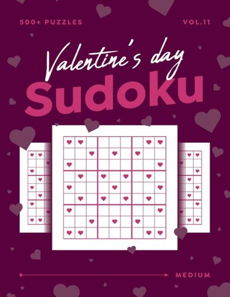 Cover for Puzzle Mind - Sudoku · Valentine's Day Sudoku vol.11 (Paperback Book) (2020)