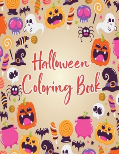 Cover for Mofiz Publication · Halloween coloring book (Paperback Bog) (2020)