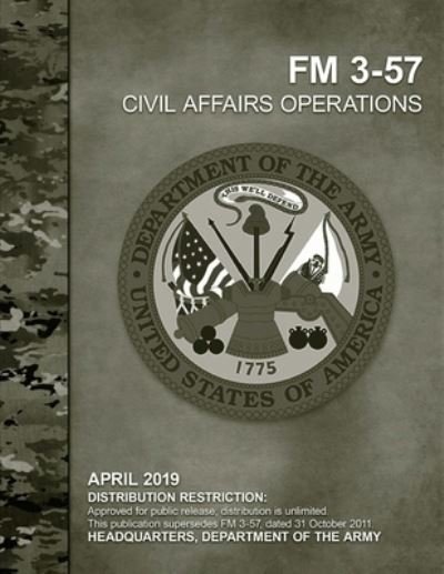 Cover for U S Army · FM 3-57 Civil Affairs Operations (Paperback Book) (2021)