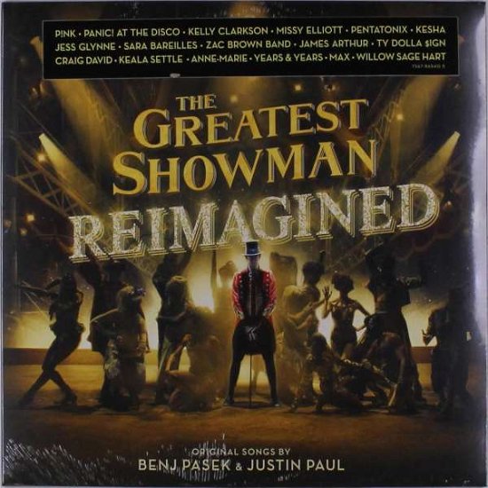 Cover for Various Artists · The Greatest Showman: Reimagin (LP) (2019)