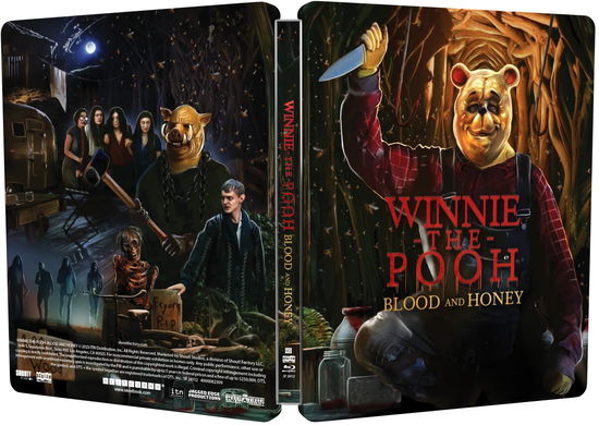 Cover for Winnie the Pooh: Blood &amp; Honey (Blu-ray) [Steelbook edition] (2024)