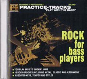 Cover for CD Practice Tracks: Rock for Bass Players (CD) (2011)
