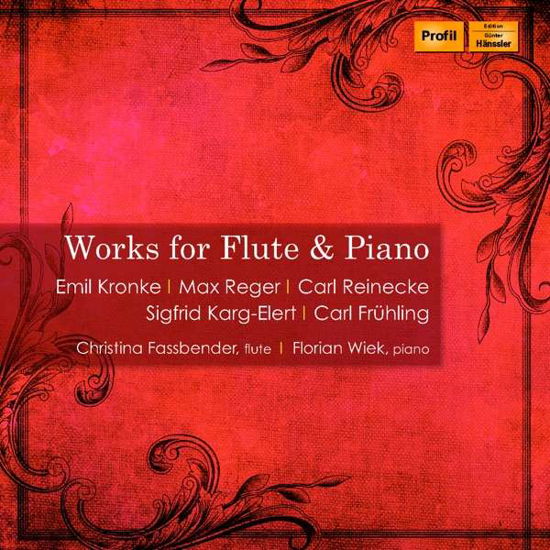 Fassbender / Wieck · Works For Flute & Piano (CD) (2018)